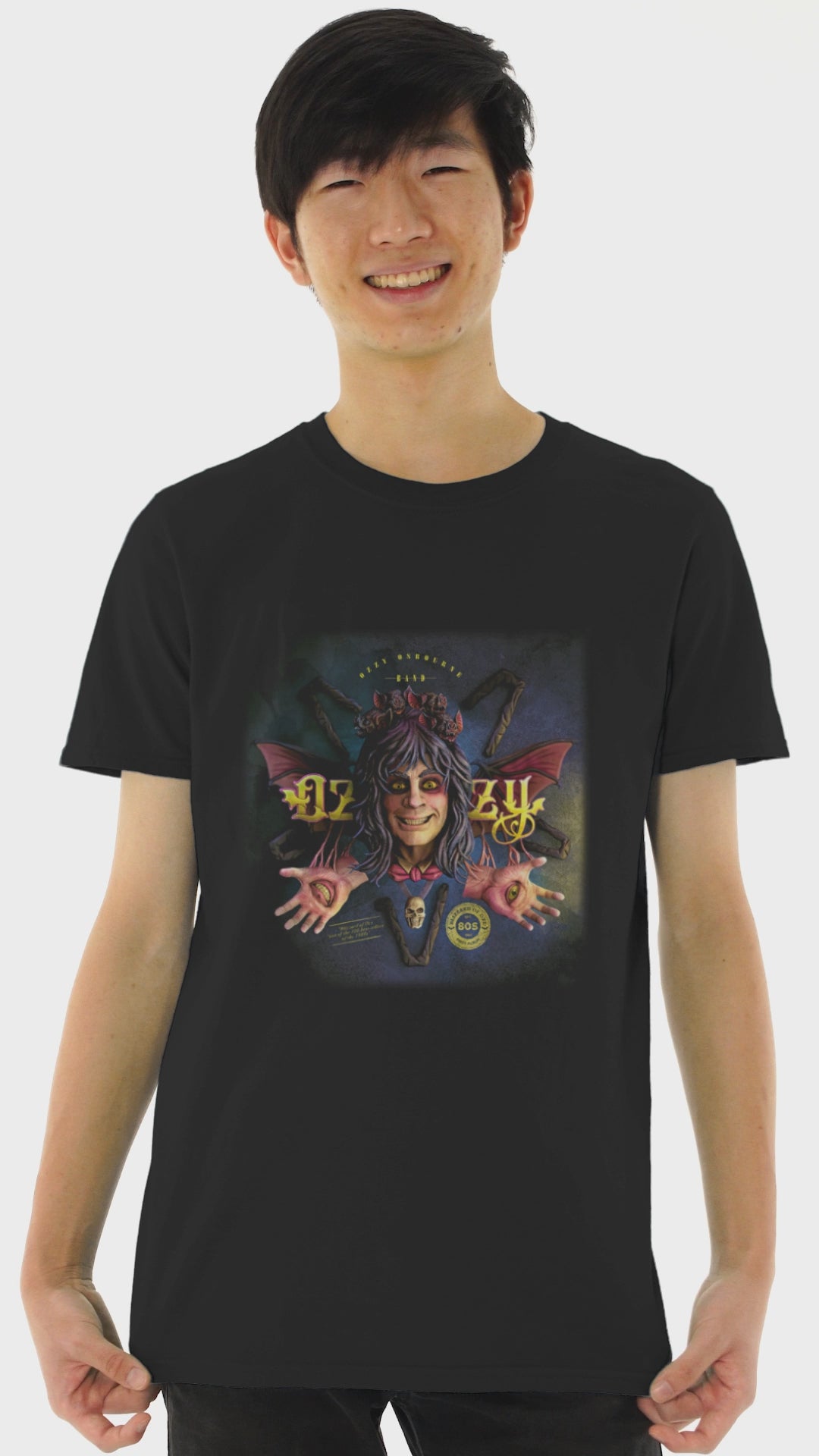 Playera Hombre Algodón Ozzy Osbourne Música Beloma
