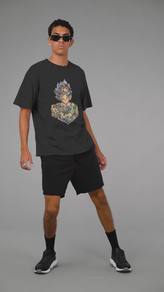 Playera Anime Hombre Algodon Dragon Ball Goku Beloma