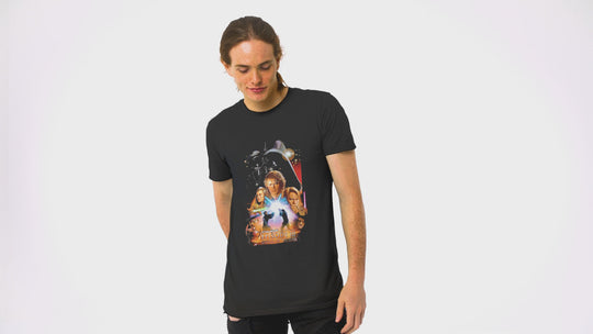Playera Hombre Algodón Star Wars Episodio III Poster Películas Beloma