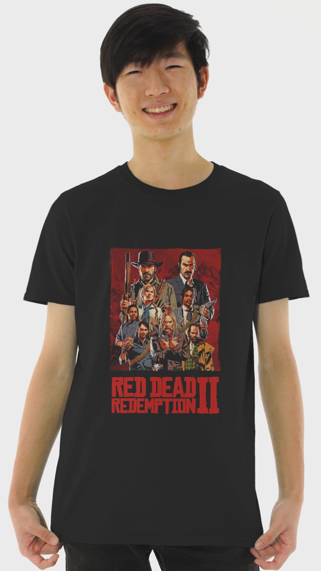 Playera Hombre Algodón Red Dead Redemption Videojuegos Beloma