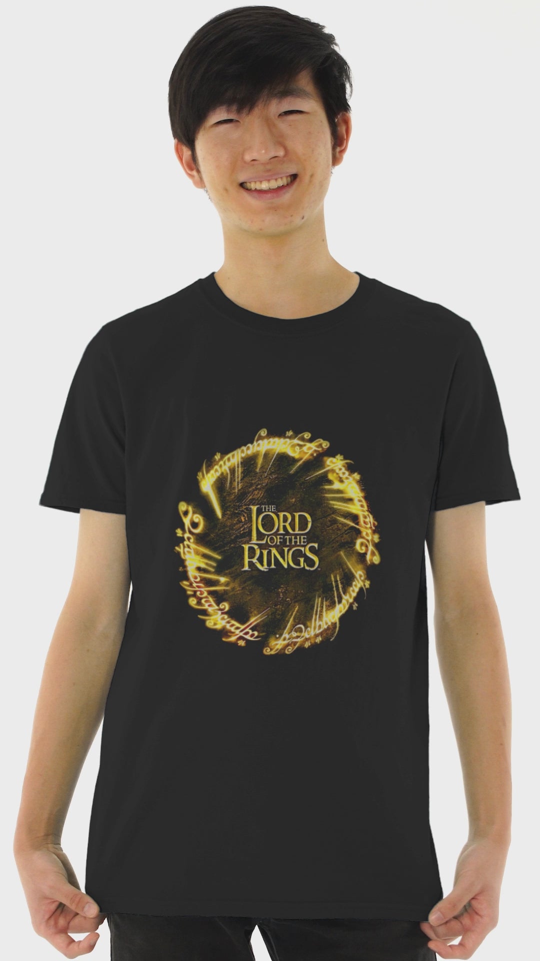 Playera Hombre Algodón Señor de los Anillos Películas Beloma
