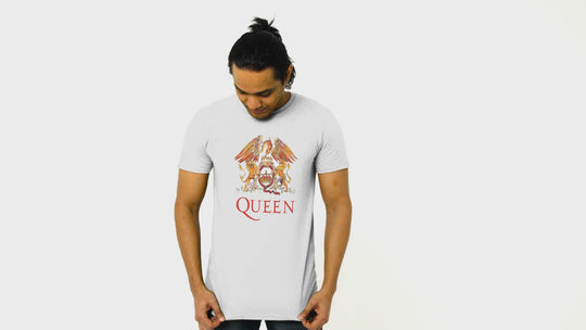 Playera Hombre Algodón Queen Logo Rock Música Beloma