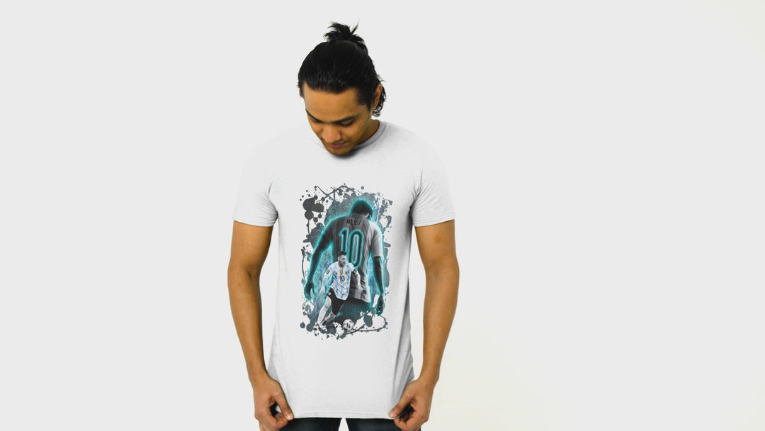 Playera Fútbol Hombre Algodón Messi - El 10