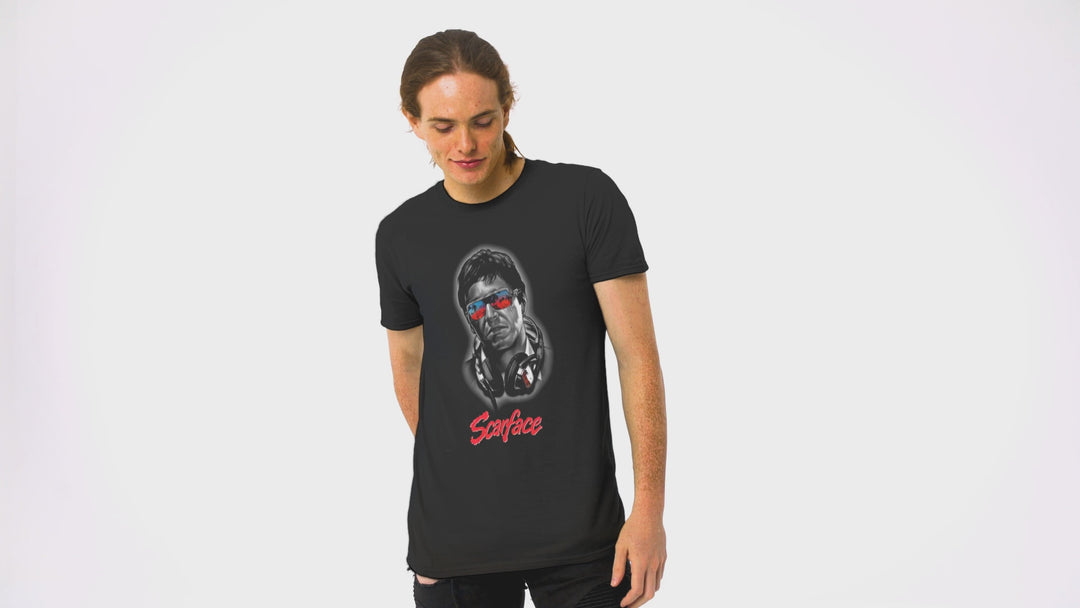 Playera Hombre Algodón Scarface Películas Beloma