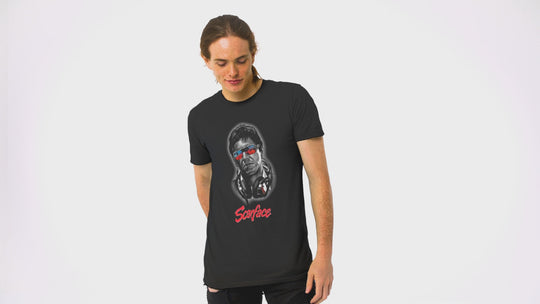Playera Hombre Algodón Scarface Películas Beloma