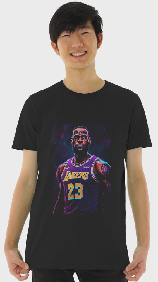 Playera Basquetbol Hombre Algodón King James LeBron Beloma