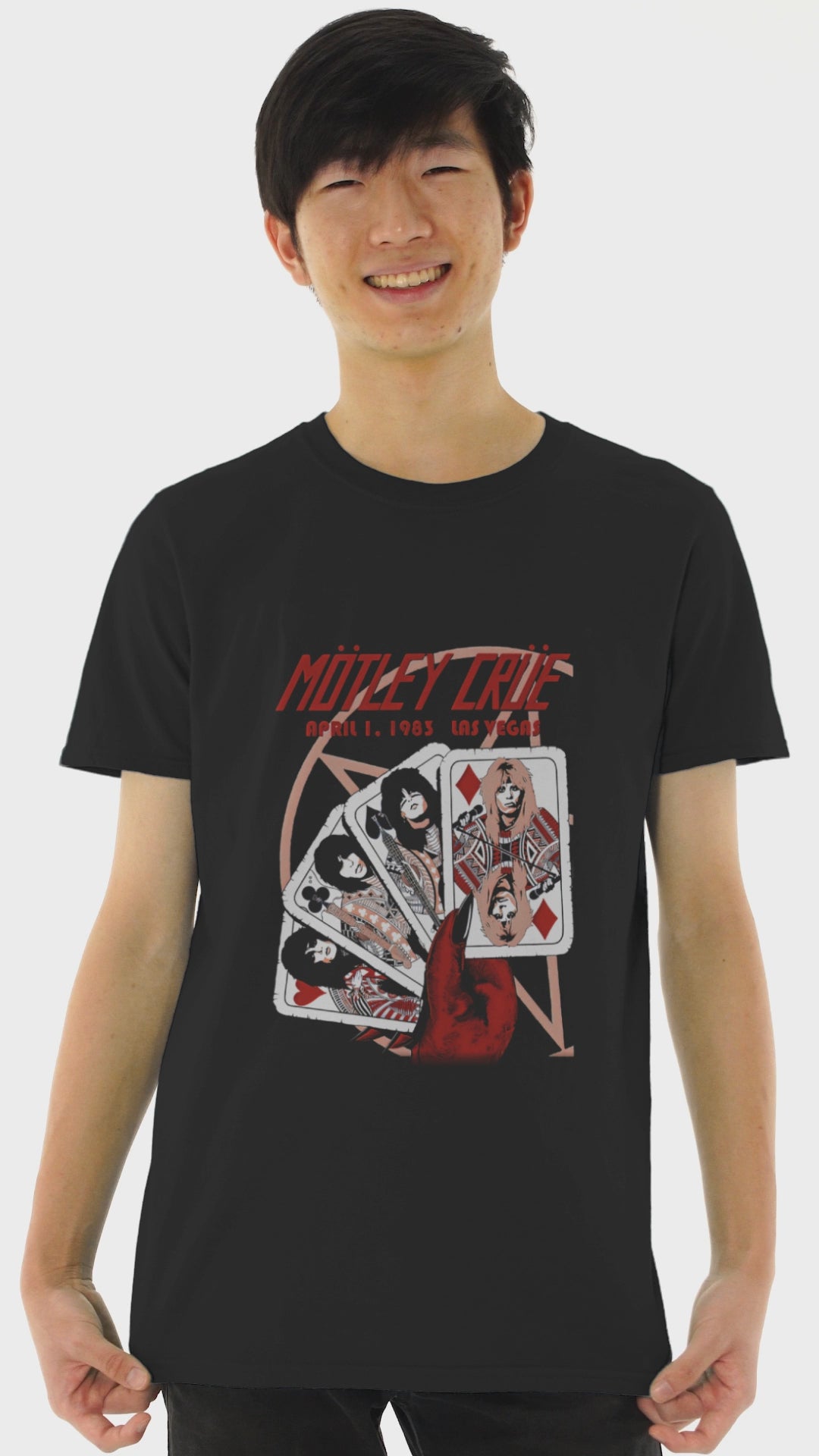Playera Hombre Algodón Mötley Crüe Música Beloma