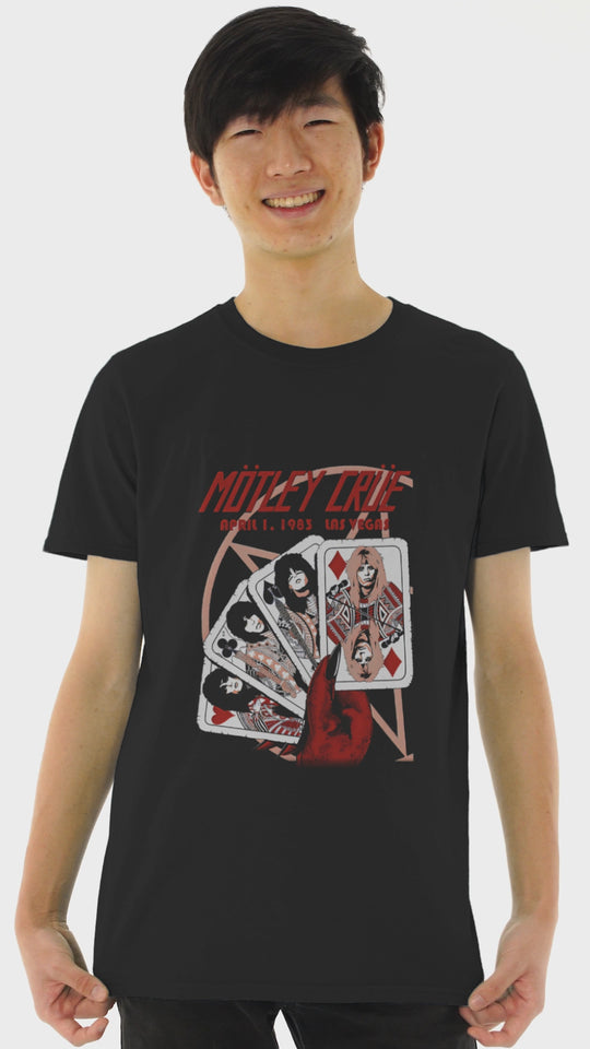 Playera Hombre Algodón Mötley Crüe Música Beloma