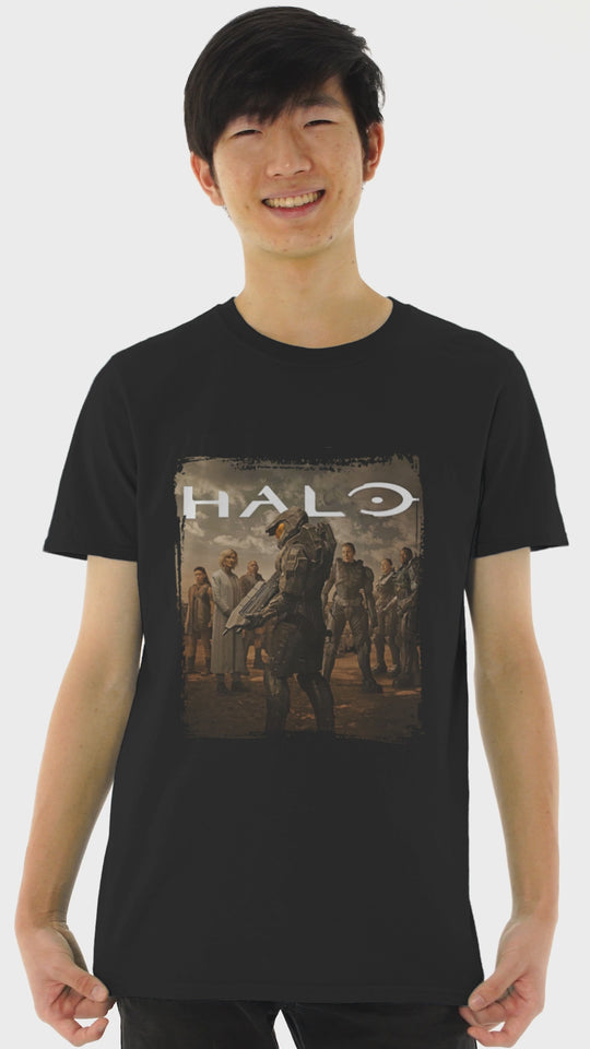 Playera Hombre Algodón Halo Videojuegos Beloma