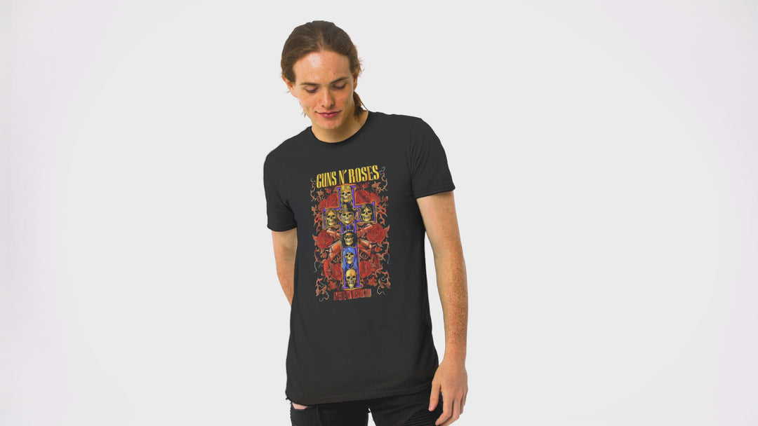 Playera Hombre Algodón Guns N' Roses Rock Música Beloma