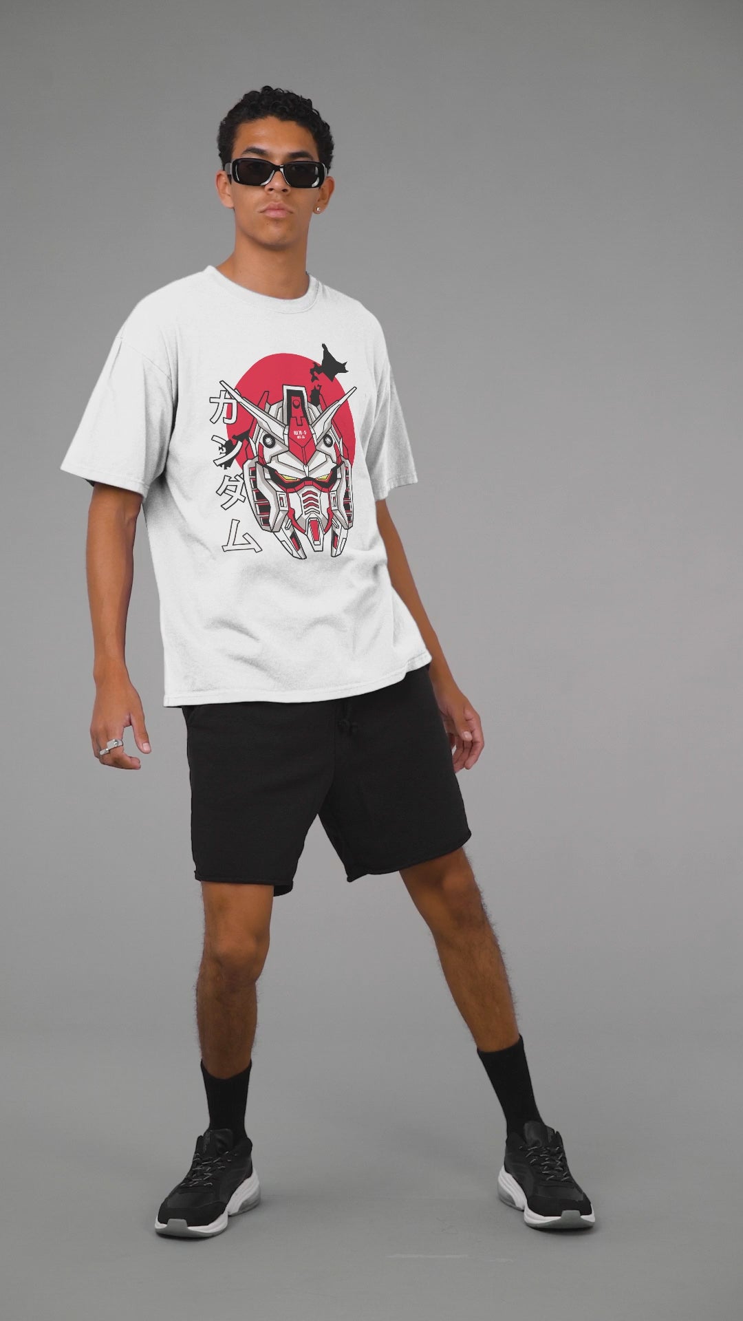 Playera Anime Hombre Algodon Serie Gundam Robot Mecha Beloma