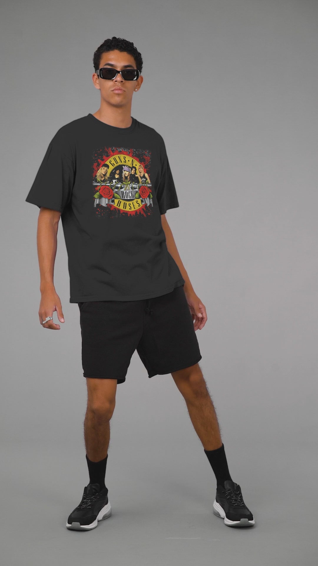 Playera Hombre Algodón Guns N' Roses Banda 2 Rock Música Beloma