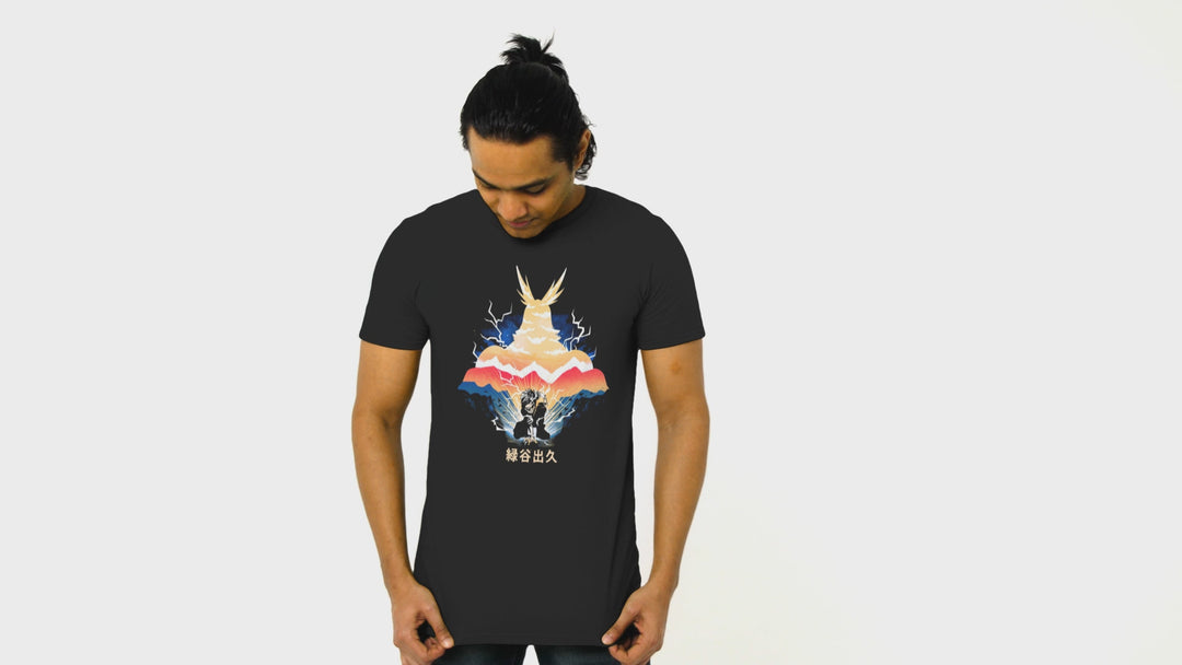 Playera Anime Hombre Algodon My Hero Academia Almighty Deku Beloma