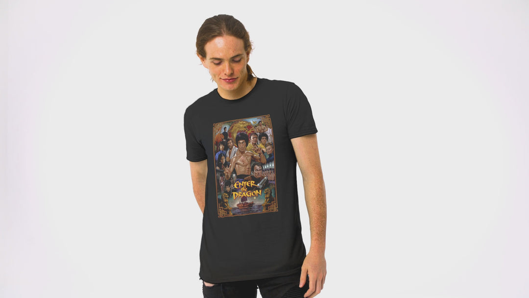 Playera Hombre Algodón Enter The Dragon Películas Beloma