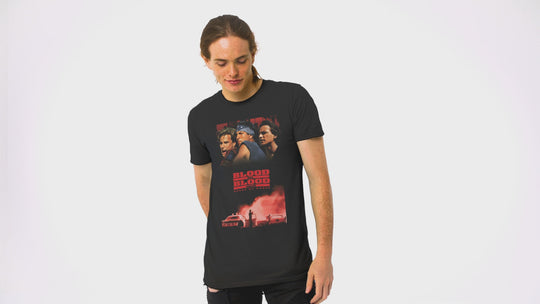 Playera Hombre Algodón Sangre Por Sangre Películas Beloma