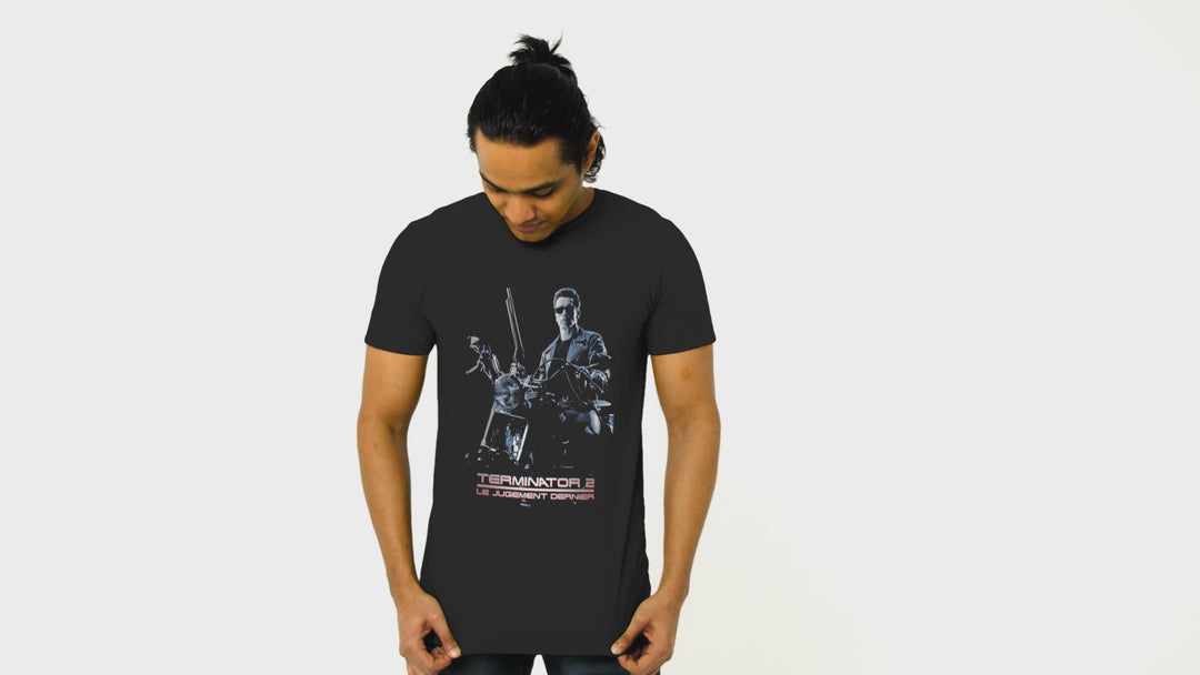 Playera Hombre Algodón Terminator Poster Películas Beloma
