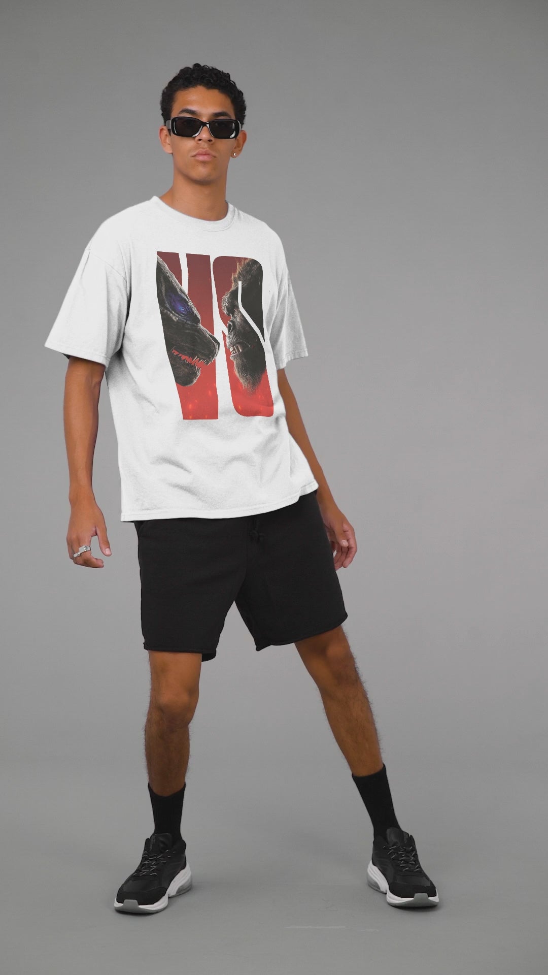Playera Hombre Algodón King Kong VS Godzilla Películas Beloma