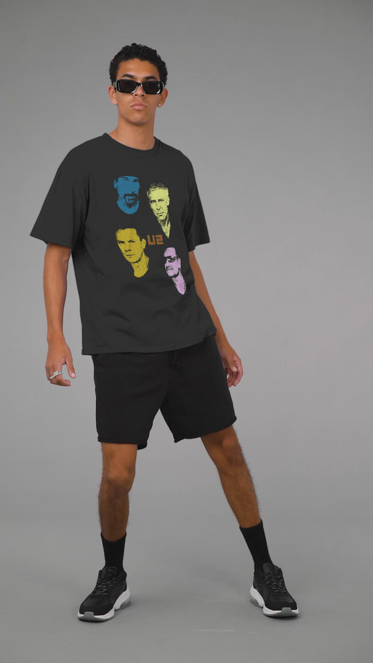 Playera Hombre Algodón U2 Música Beloma