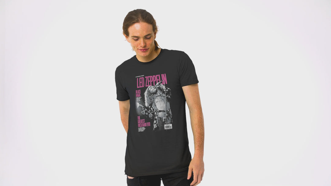Playera Hombre Algodón Led Zeppelin - Portada Rock Música Beloma