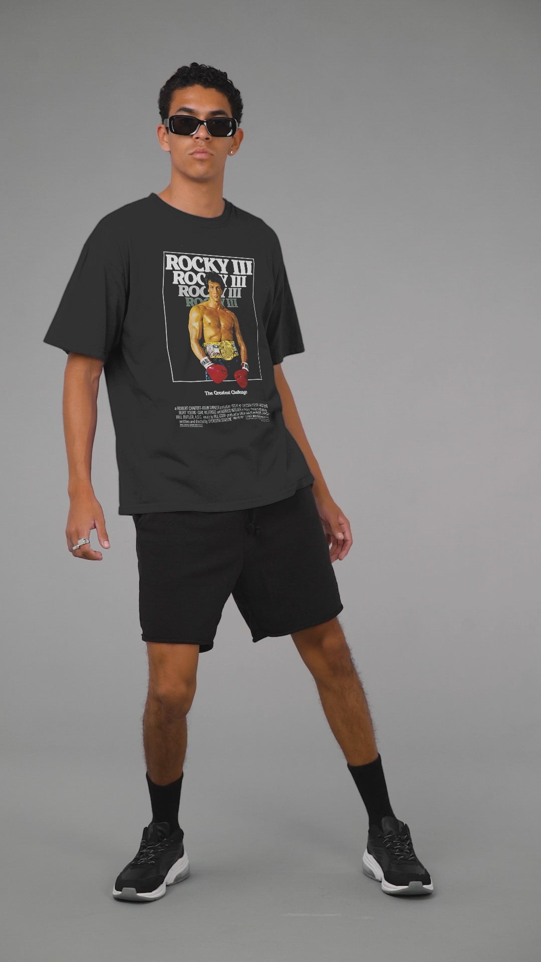 Playera Hombre Algodón Rocky III Películas Beloma