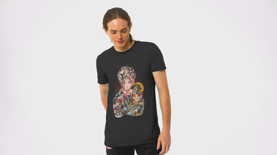 Playera Anime Hombre Algodon Naruto Ninja Gaara Beloma
