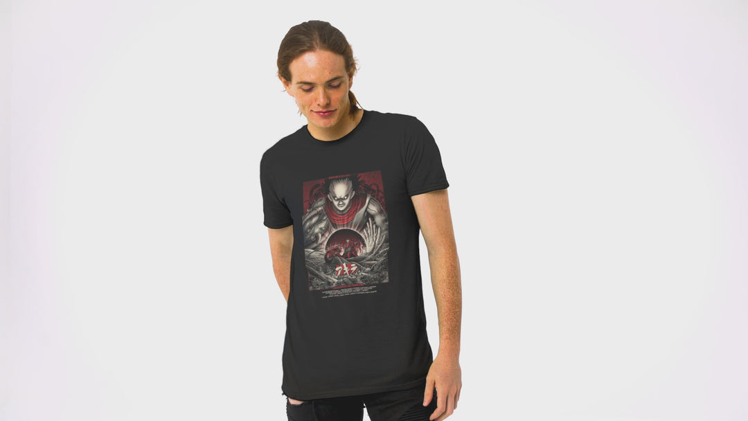 Playera Anime Hombre Algodon Akira Beloma