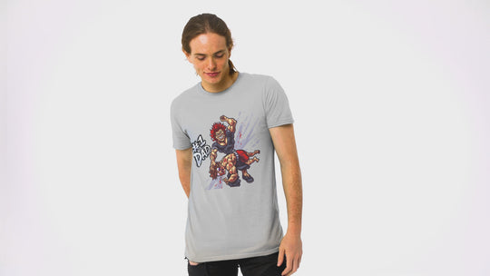 Playera Anime Hombre Algodon Baki Yujiro Hanma Beloma