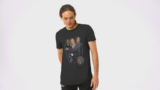 Playera Hombre Algodón Nirvana Traje  Música Beloma