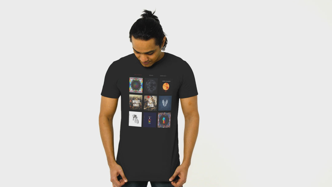 Playera Hombre Algodón Coldplay Rock Música Beloma