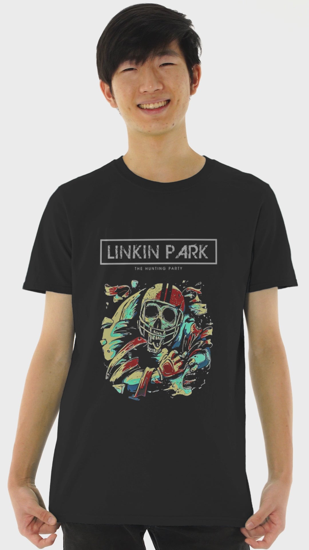 Playera Hombre Algodón Linkin Park Música Beloma