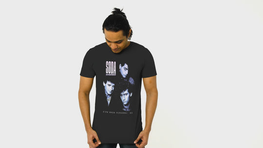Playera Hombre Algodón Soda Stereo Música Beloma
