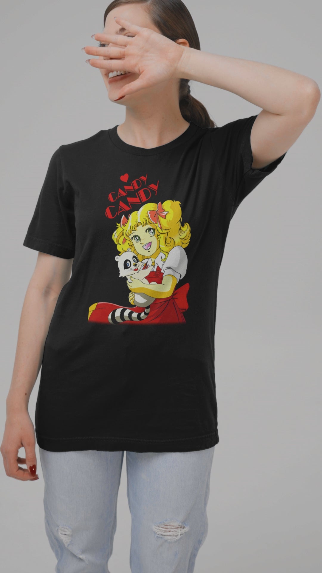 Playera Anime Mujer Algodon Candy Candy Beloma