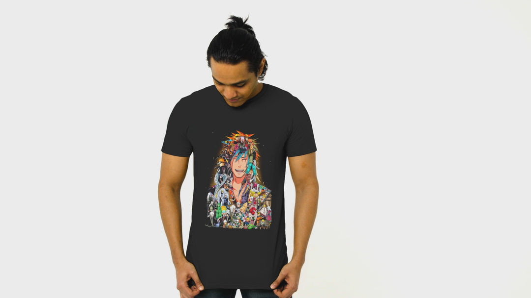 Playera Anime Hombre Algodon Naruto Jiraiya Beloma