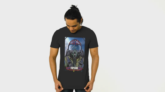 Playera Hombre Algodón Top Gun Poster Películas Beloma