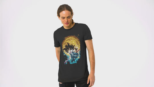 Playera Anime Hombre Dragon Ball Goku niño Beloma