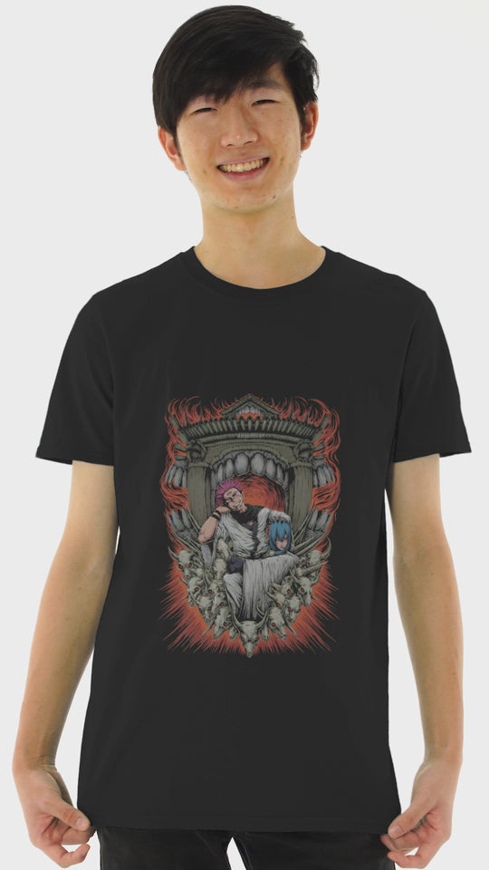 Playera Anime Hombre Algodon Jujutsu Kaisen Ryomen Sakuna Beloma