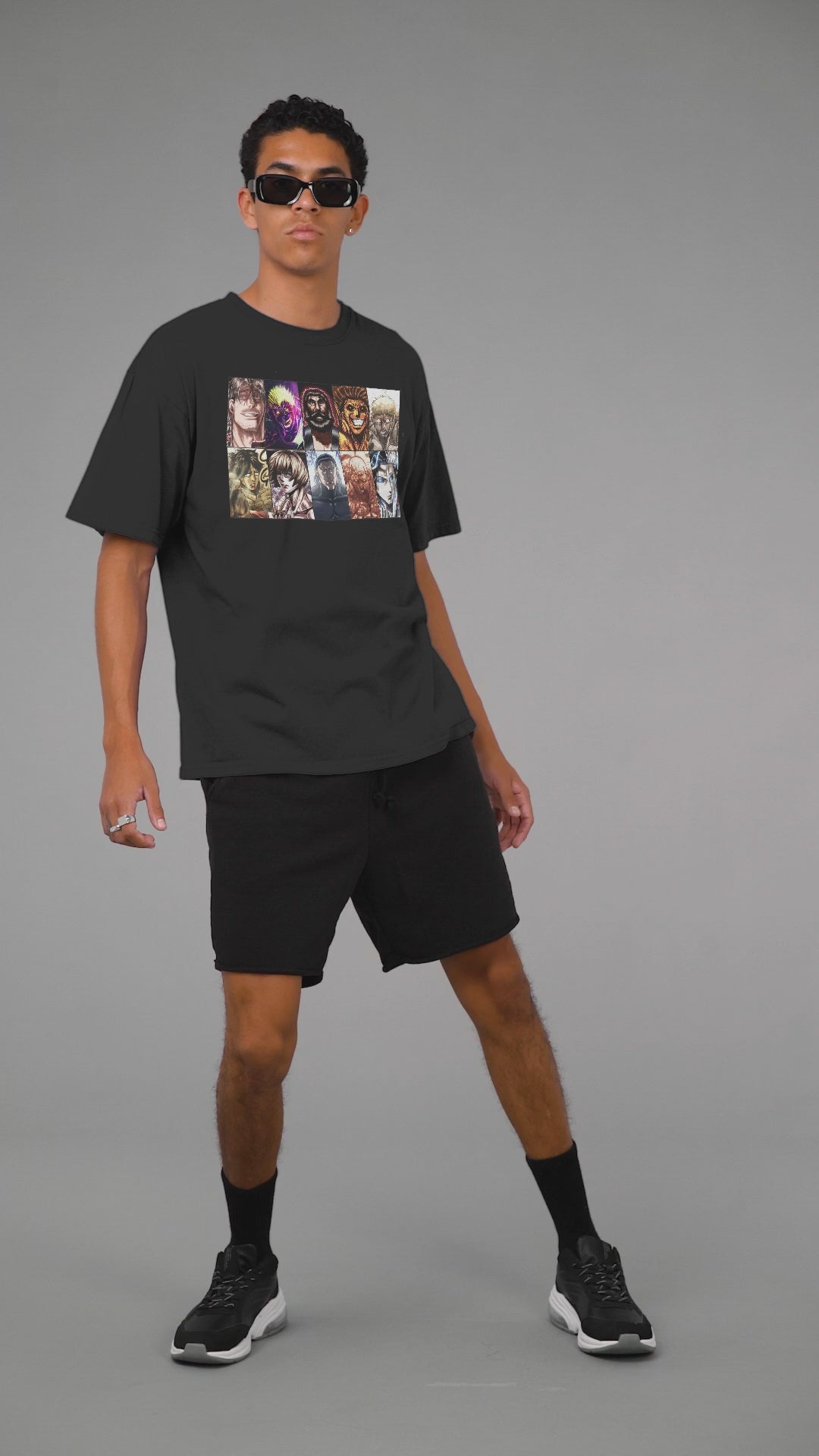Playera Anime Hombre Algodon Kengan Ashura Artes Marciales Beloma