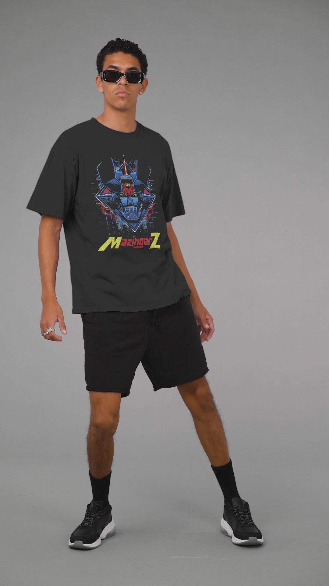 Playera Anime Hombre Algodon Mazinger Z Mecha Robots Beloma