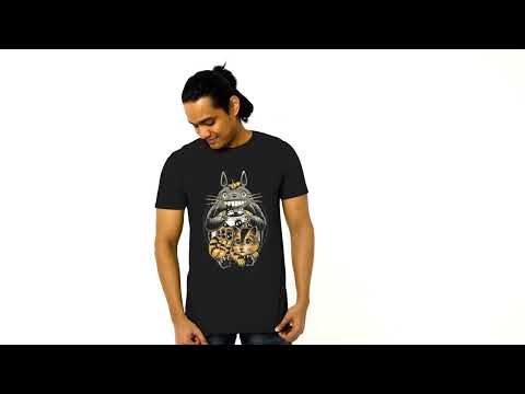 Playera Anime Hombre Totoro Studio Ghibli Beloma