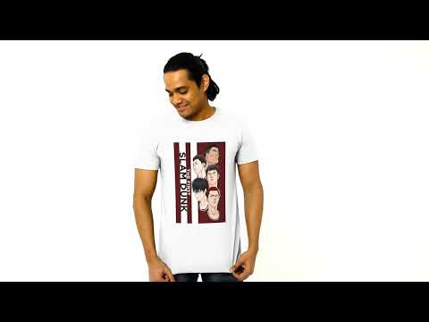 Playera Anime Hombre Slam Dunk Sakuragi Basquet Deporte Beloma