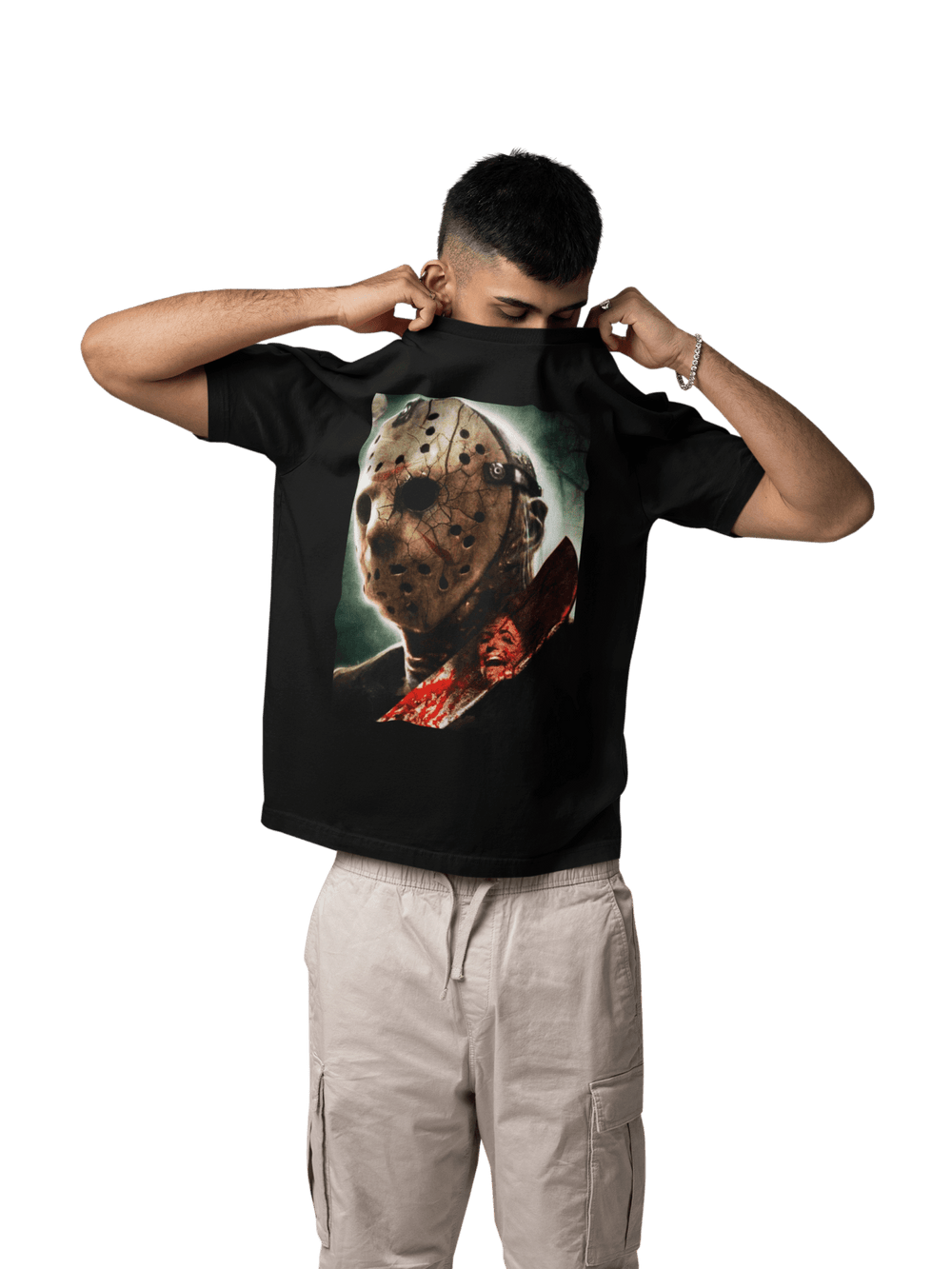 Playera Hombre Algodón Jason Viernes 13 Películas Terror Beloma